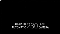 Polaroid Automatic 230 Land Camera User Manual